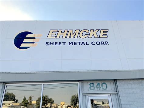 ehmcke sheet metal address